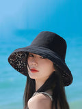 peopleterritory Women Casual Sunproof Dual-side Wearring Hat QW1037