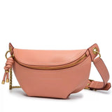 peopleterritory Fashion New Chain Bag Chest Bag Women's Shoulder Bag Lady Crossbody Waist Bag All-Matching Ins Trending on TikTok Small Bag