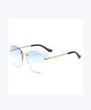 peopleterritory 2024 New Fashion Large Gradient Sunglasses XS1090