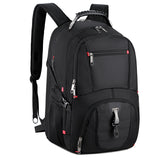 peopleterritory  New Business Backpack Backpack Men's USB Multi-Function Backpack Men's Waterproof Computer Bag Notebook Bag