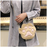 peopleterritory Paw Fluffy Bag