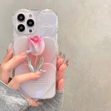 peopleterritory 3D Tulip Flower Phone Case