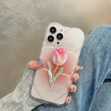 peopleterritory 3D Tulip Flower Phone Case