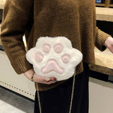 peopleterritory Paw Fluffy Bag