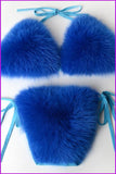 peopleterritory {5-7 days wait for make} New Color Fur Bikini F957