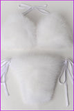 peopleterritory {5-7 days wait for make} New Color Fur Bikini F957