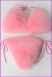 peopleterritory {5-7 days wait for make} New Color Fur Bikini F957