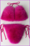 peopleterritory {5-7 days wait for make} New Color Fur Bikini F957