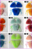 peopleterritory {5-7 days wait for make} New Color Fur Bikini F957