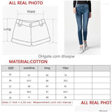 Womens Pants Mother Same Paragraph High-Waisted Nine-Point High-Elastic Foot Buttocks Slimming Jeans Women Drop Delivery