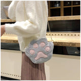 peopleterritory Paw Fluffy Bag