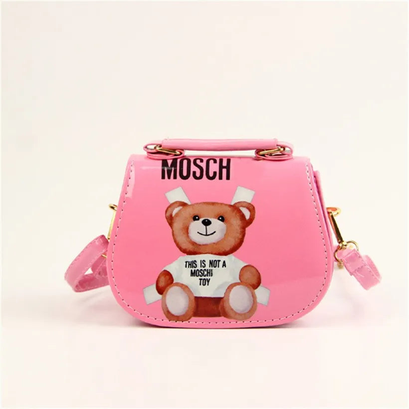 Designer children's backpack fashion backpack shoulder bag preschool girl mini tassel little baby children messenger bag purse 039c