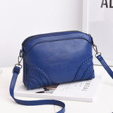 peopleterritory Women's Bag  New Fashion Women's Soft Leather Bag Crossbody Small Bag Korean Style Girl Shoulder Messenger Bag