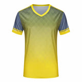 Surverement Football Men Tops Tees Quick Dry Soccer Jerseys Printing Mens Running Short sleeve Sports Shirt 240709