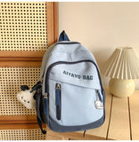 Korean Style Boys' Lightweight Tuition Bag Primary School Students' Spring Outing Study Small Backpack Boys and Girls Travel Leisure Backpack