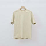 Neng Meng Simple Raglan Sleeve Short Sleeve Men's Tencel T-shirt Heavy Summer Menswear G Top Loose Stitching T-shirt