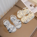 peopleterritory  Princess Sandals  New Summer New Girls Children's Casual Fashion Sandals Girls Open Toe Sandals Casual