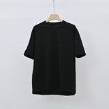 Neng Meng Simple Raglan Sleeve Short Sleeve Men's Tencel T-shirt Heavy Summer Menswear G Top Loose Stitching T-shirt