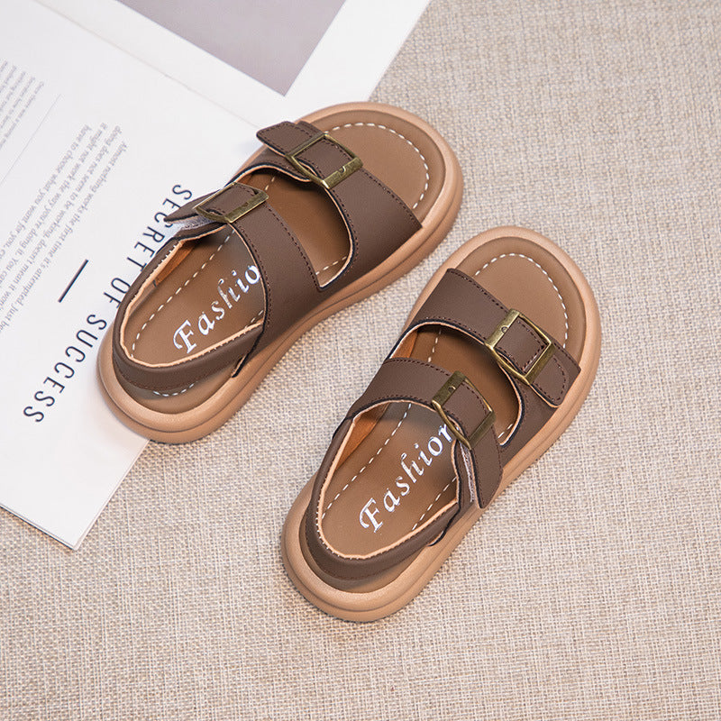 peopleterritory  New Children's Casual Sandals  Spring and Summer New Children's Shoes Children's Sandals Open Toe Sandals Boy's Shoes