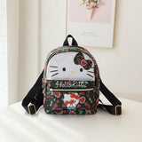 New Cartoon Pu Merlot Clow M Mini Backpack Small Backpack Cartoon Cute Casual Outing Small Book