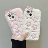 peopleterritory Fluffy Pastel Star Phone Case