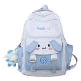 Backpack Junior's Schoolbag Female Middle School Student College Style Large-Capacity Backpack Elementary School Girl Portable Burden Alleviation Backpack