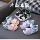 peopleterritory  Summer New Child Kid Trendy Shoes Boys' Non-Slip Soft Bottom Sandals Girls' Beach Shoes Toddler Toddler Shoes