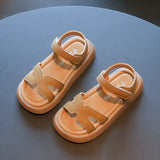 peopleterritory  Children's Casual Sandals New  Summer Girls Soft-Soled Girls Shoes Fashion Boy's Shoes Open Toe Sandals