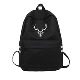 peopleterritory  Luminous Backpack Men's High-Grade Junior High School Campus Student Schoolbag Casual Backpack Men Fashion Brands Large Capacity