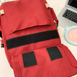 Early High School Student Backpack Shoulder Bag Multi-Purpose Good-looking Casual All-Match Backpack Large Capacity Travel Bag