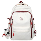 Good-looking Schoolbag Female College Student Junior High School Student Male and Female Computer Backpack Printing Fashion Simple Casual Backpack