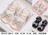 peopleterritory  Home Children's Sandals Summer New Sweet Princess Children Middle Children Older Children's Sandals Soft-Soled Girls Sandals Wholesale