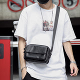 peopleterritory  New Fashion Small Square Bag Simple Youth Messenger Bag Fashion Brand Men's Messenger Bag Outdoor Street Men's Bag