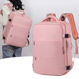 Men's and Women's New Backpack Large Capacity Portable Travel Bag Multi-Layer Double Zipper Casual Backpack Laptop Bag