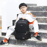 peopleterritory  Baijiawei Middle School Student Schoolbag Men's Fashion Trendy Junior High School Student Korean Youth Primary School Student Campus Backpack