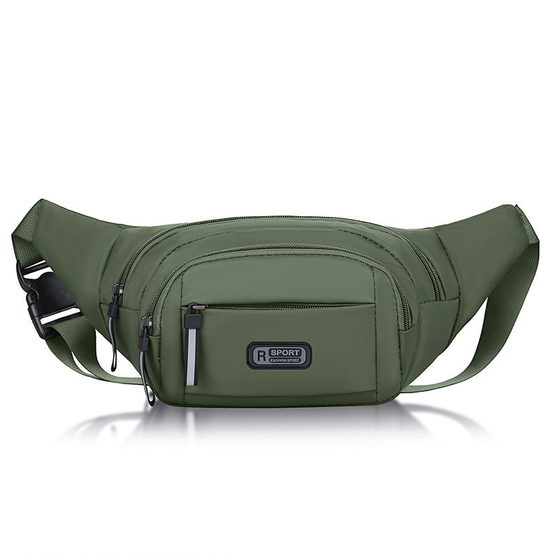 peopleterritory  New Waist Bag Men's and Women's Sports Running Mobile Phone Bag Multi-Functional Construction Site Work Bag Business Cashier Wallet