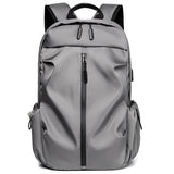 peopleterritory  Large Capacity Backpack Men's Backpack Business Casual Computer Bag Schoolbags for Boys and Girls USB Rechargeable Travel Bag