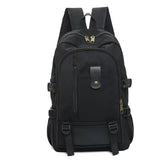 peopleterritory  New Men's Backpack Casual Travel Canvas Backpack Large Capacity Fashion Backpack Student Schoolbag