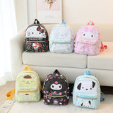 New Cartoon Pu Merlot Clow M Mini Backpack Small Backpack Cartoon Cute Casual Outing Small Book