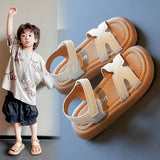 peopleterritory  Children's Casual Sandals New  Summer Girls Soft-Soled Girls Shoes Fashion Boy's Shoes Open Toe Sandals