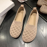 peopleterritory Old Beijing Cloth Shoes Women's Shoes Gommino Women's  New Versatile Soft Bottom Soft Surface Fashion Casual Mesh Shoes