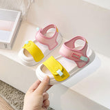 peopleterritory  Children's Casual Sandals  Summer Girls' Shoes Sports Sandals Boys Stylish Beach Open Toe Children's Shoes