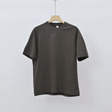 Neng Meng Simple Raglan Sleeve Short Sleeve Men's Tencel T-shirt Heavy Summer Menswear G Top Loose Stitching T-shirt