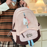 Backpack Customized Cross-Border Schoolbag Lightweight Junior and Middle School Students Backpack Girls' Japanese Cute Large Capacity College Students' Backpack