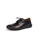 peopleterritory Leather Brogue Style Oxford Shoes Women