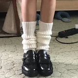 Territory Leg Warmers Japanese Lolita Sweet Girl Socks Wool Knitted Foot Cover Cosplay Women Socks Gothic Long Socks Cuffs Ankle Warmer