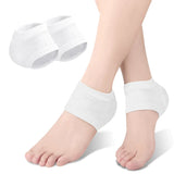 Territory Heel Protector Protective Sleeve Half Size Socks Gel Anti-Cracking Foot Cover Foot Skin Care Protectors Gel Heel Pads