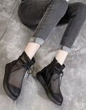 peopleterritory Hollow Mesh Sandals Boots