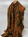 peopleterritory Women Flower Tie-dye Autumn Scarf