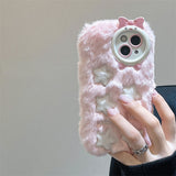 peopleterritory Fluffy Pastel Star Phone Case